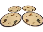 Big Sky Carvers Just Labs Set Of 4 Dinner Plates..discontinued Used. Price: $39.99.