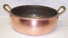 Vintage Ruffoni Hammered Copper 6 Qt Saut Roasting Pan Italy Stockpot No Lid* Used. Price: $180.00.
