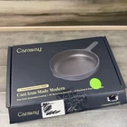 Caraway 8 Enameled Cast Iron Mini Skillet Midnight Blue Scuffed Read New. Price: $119.95.