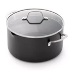 Calphalon 7QT Nonstick Dutch Oven Pot With Lid Hard Anodized Aluminum New. Price: $58.95.