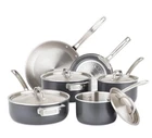 Viking 10PC Hard Anodized Nonstick Induction Cookware Set W/ Lids 500 F New. Price: $525.00.