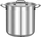 Nutrichef NCSPT24Q Stainless Steel Cookware Stock Pot - Quart, Heavy Duty Open. Price: $113.99.