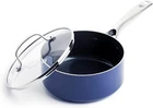 Blue Diamond 2 Qt Saucepan Nonstick With Coating Metal Utensil Safe New. Price: $30.19.