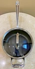 All-clad HA1 Hard Anodized Nonstick Sauce Pan 3.5 Quart W/ Glass Lid Induction Used. Price: $50.00.