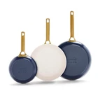 Greenpan Hard Anodized Healthy Ceramic Nonstick 8" 10" And 12" 3 Piece Frying... Open. Price: $114.22.