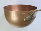 Mauviel William Sonoma Made In France Copper Zabaglione Pot 8" Diam. Great Look Used. Price: $139.99.