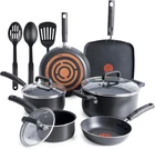 Signature Nonstick Pots And Pans Set 12 Piece, Oven Broiler Safe 350F, Kitchen New. Price: $200.99.