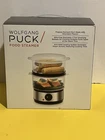 Wolfgang Puck Food Steamer Bpa-free Stackable 2-TIER Baskets 400-WATT New In Box. Price: $15.00.