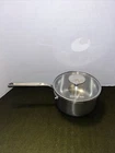 New Mauviel 1830 Inox 360 Tri-ply Stainless Steel Saucepan With Glass Lid. Price: $125.00.