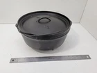 Rare Hard To Find Lodge Cast Iron Camp Dutch Oven Utah Centennial 1896 1996 Used. Price: $80.87.