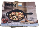New Parini Cookware 10" Cast Iron Grill Pan Pre-seasoned, Two-handled W/ Spout. Price: $14.99.
