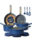 Carote Ceramic Set, Pots And Pan Non Stick 16 Piece, Cookware Ki New. Price: $61.51.