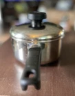 Vintage Meyer Chef Classic Tri-fly Stainless Steel Small Sauce Pan Pot With Lid Used. Price: $22.50.