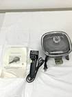 Taste Of Home 7" Non-stick Personal Electric Skillet Glass Lid & Instructions New. Price: $14.99.