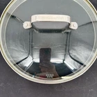 Kitchenaid 9.5 Inch Tempered Glass Straining Lid With Stainless Steel Rim Handle Used. Price: $20.64.