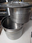 Bayou Classic Quart Stainless Steel Stockpot With Vented Lid, BC-1124, Silver Used. Price: $50.00.
