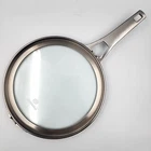 Calphalon Premier Space Saving Cookware 8.5 Id- 8.75 Sauce Pan Glass Lid Only Used. Price: $12.82.