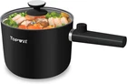 Hot Pot Electric, 1.5L Ramen Cooker, Portable Non-stick Frying Pan, New. Price: $46.99.