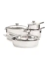 Cooks Tools 8-PIECE Stainless Steel Dutch Oven Vented Glass Lids Cookware Set New. Price: $74.99.