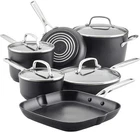 Kitchenaid Hard Anodized Induction Nonstick Cookware Pots And Pans Set, 10 Piece New. Price: $465.48.