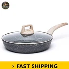 Carote Nonstick 10-INCH Frying Pan With Glass Lid Classic Granite New. Price: $56.99.