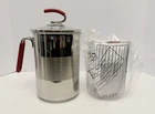 Kuhn Rikon 12 Cup 4TH Burner Pot #4205 Stainless Steel Nwob. New. Price: $35.97.