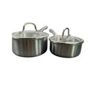 New Vocvoi Stainless Steel Cookware Set,tir-ply Pots And Pans SET,13 Pcs. Price: $199.99.