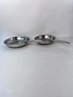Pair Of Belgique Tools The Trade Copper Bottom Stainless Saucepan 9.5" And 8" Used. Price: $40.00.