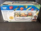 Heat By Richard Simmons Electric Steamer For Healthy Cooking - Model EST7 Open. Price: $51.99.