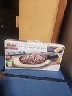 Parini Grilling Fajita Skillet Set Cast Iron Pan 7" X 14" Wood Trivet Mitt New. Price: $10.00.