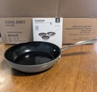 Nuwave Duralon Blue 8" & 10" Two-piece Fry Pan Set Cool Grey New. Price: $89.00.