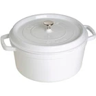 Staub Cast Iron Round Cocotte, Dutch Oven, 7-QUART, Serves 7-8, Made In New. Price: $469.70.