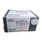 All-clad Simply Strain Stainless Steel Stockpot W/ Lid 8 Quart New. Price: $131.49.