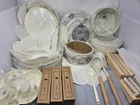 Carote 33 Piece Cookware Set W/ Detachable Handle Cream White Nonstick A09687 New. Price: $161.50.