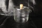 Leraze High Borosilicate 2L Glass Ribbed Simmer Pot With Lid New. Price: $32.00.