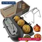 Cast Iron Potato Baker For Grill, Oven & Campfire With Hanging Handles Pre-sea New. Price: $122.48.