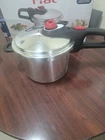 T-fal P2614634 6QT Aluminum Stove Top Pressure Cooker Locking Lid Safety Valve Used. Price: $95.80.