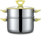 Concord 3 Qt Stainless Steel Pcs Steamer Cookware Set. (induction Compatible) New. Price: $35.98.