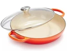 Creuset Buffet Casserole + Glass Lid 2.25 Qt New. Price: $180.00.