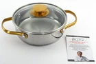 Wolfgang Puck Stainless Steel 6" Mini Casserole Pan New. Price: $29.99.