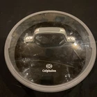 Calphalon Replacement Lid Glass Silicone Strainer Rim - 8" Outer Diameter Used. Price: $13.00.