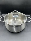 Schulte-ufer Premium Quality Stainless Steel Qt 1611 Soup Pot With Lid Used. Price: $53.97.