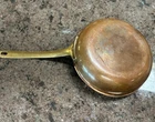 Vintage Tagus Copper Frying Pan Skillet Brass Handle 8.25" Portugal Cookware Used. Price: $27.79.