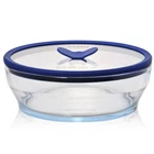 Microwave Steamer 7 Cup Glass Bpa Free Vented Lid Clear Blueberry Anyday New. Price: $74.99.