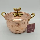Ruffoni Historia Hammered Copper Stock Pot 2.5 Qt Acorn Knob New As Read. Price: $229.95.
