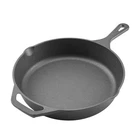 Cast Iron Skillet, 4-PIECE Frying Pan Set (6, 8, 10, 12 In), Skillets With Heat- New. Price: $82.86.