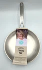 Martha Stewart Castelle 8" Stainless Steel Frying Pan Non Toxic Skillet New. Price: $32.99.