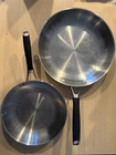 Select By Calphalon Skillet Frying Pan 10 + Stainless Steel #1390 #1388 Used. Price: $54.99.