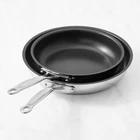 Cuisinart Chef Classic Stainless-steel Nonstick Fry Pan, Set Of 2 New. Price: $59.99.