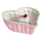 Paris Hilton Heart Shaped Fluted Cake Pan Cast Aluminum Clean Ceramic Nonstick New. Price: $43.84.
